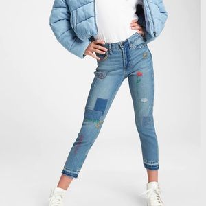 NEVER WORN GAP Kids High-Rise Pencil Slim Ankle Jeans with Stretch